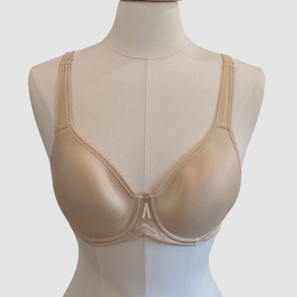 Wacoal Beige Basic Beauty Spacer Underwire T-Shirt Bra, Style 853192 34C